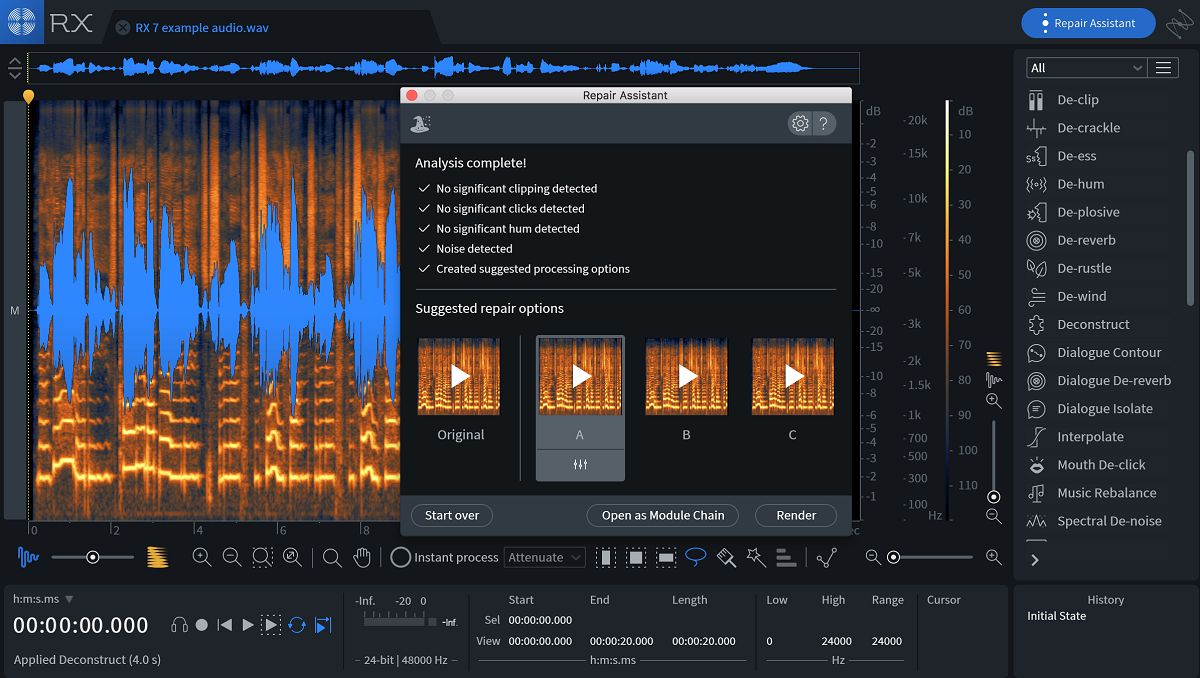 音频修复软件rx7 Audio Editor Advanced中文版 剪辑之家