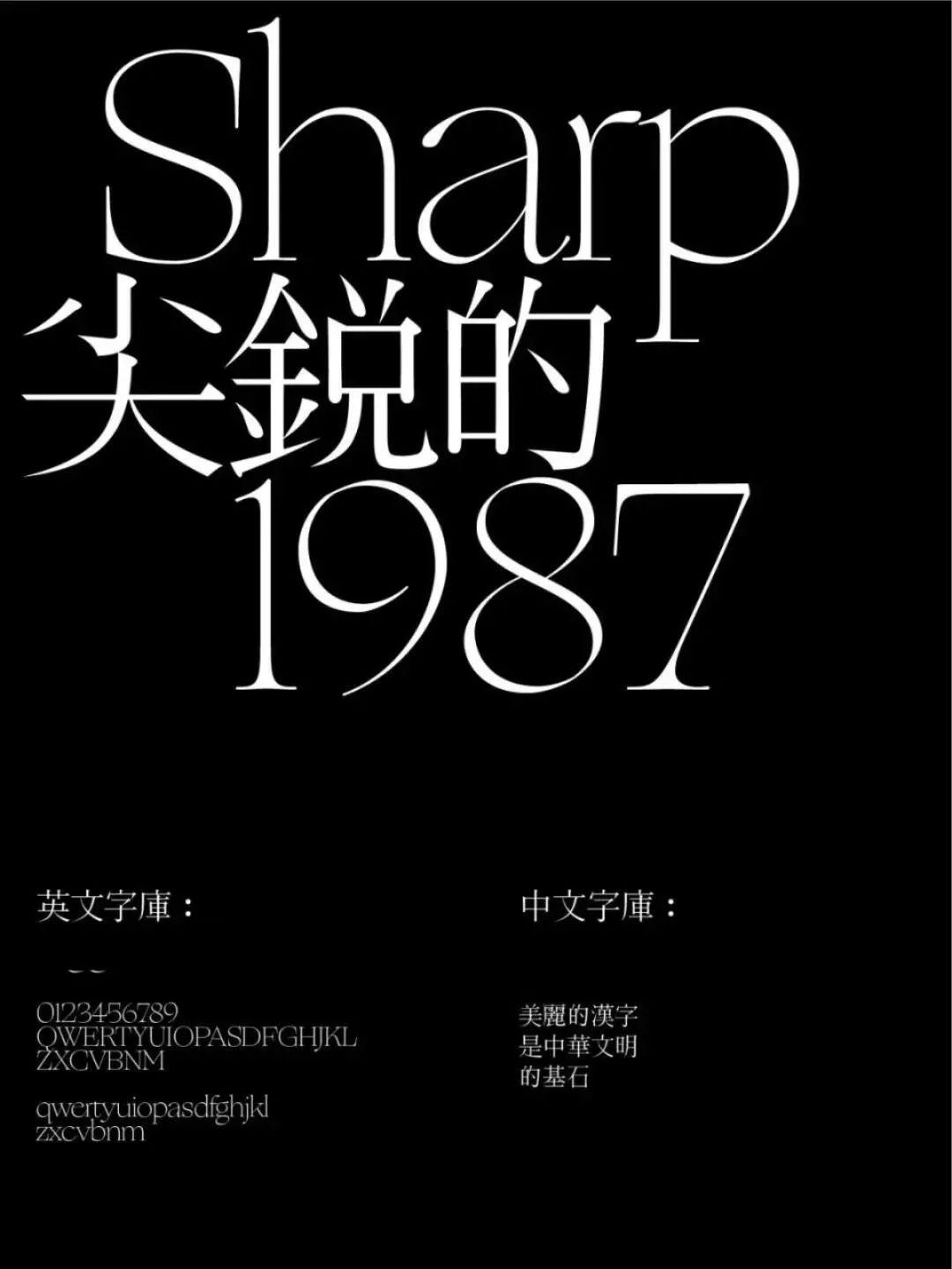 再见了宋体、黑体、楷体、仿宋体！送你2022流行中英文字体合集