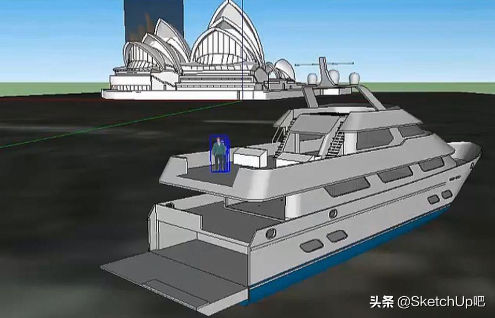 建模经典建筑，SketchUp快速生成悉尼歌剧院教程