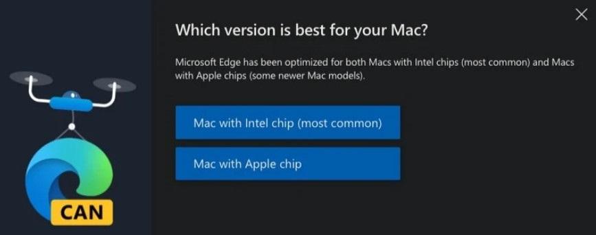 微软Edge浏览器现已原生支持苹果M1 Mac