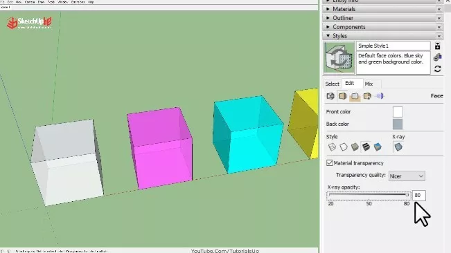 你还不知道的SketchUp建模小技能