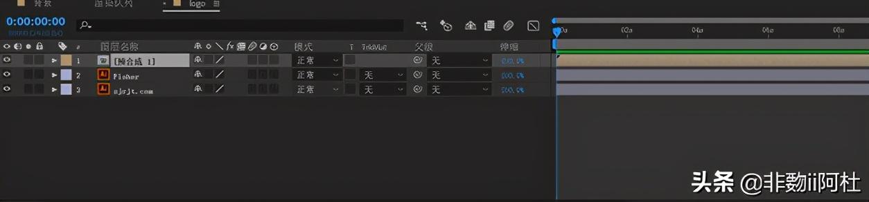 Adobe  Effects系列_1：界面布局和文件操作