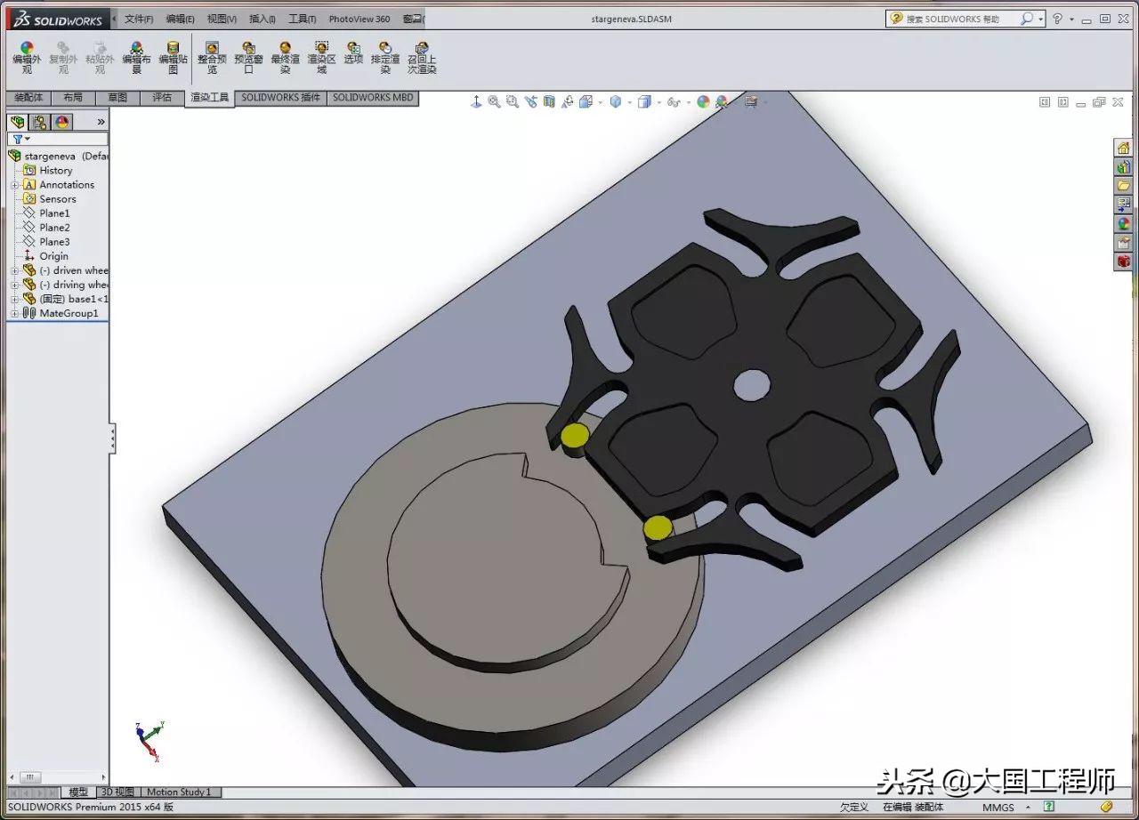 SolidWorks  Motion运动仿真教程，这套教程共700M，包含所需零件