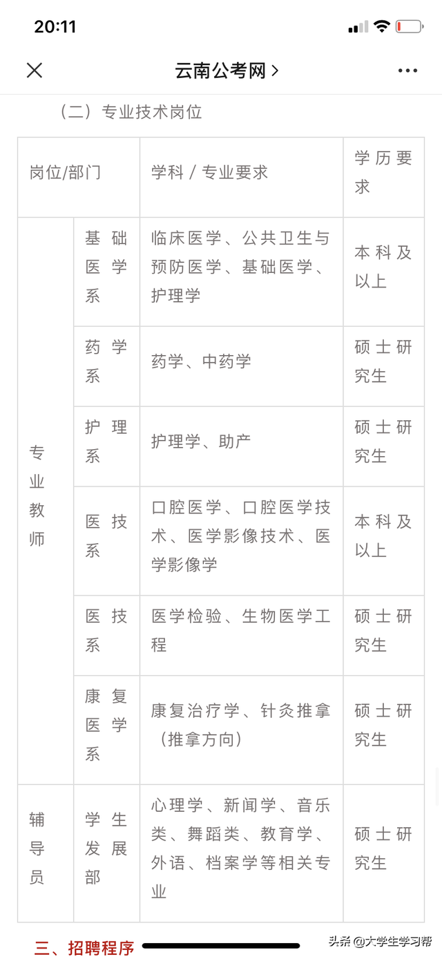 云南省2020年最新招聘教师公告，正在报名，转给身边需要的人