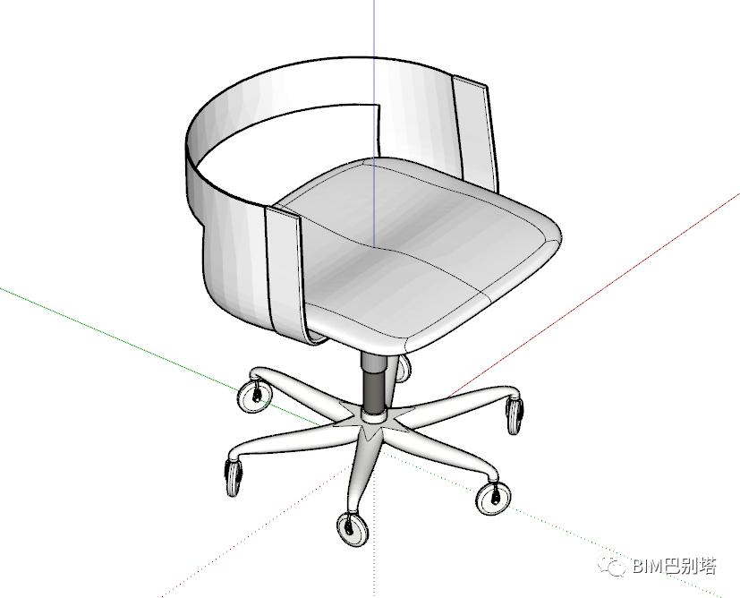 将SketchUp模型置入Revit渲染中