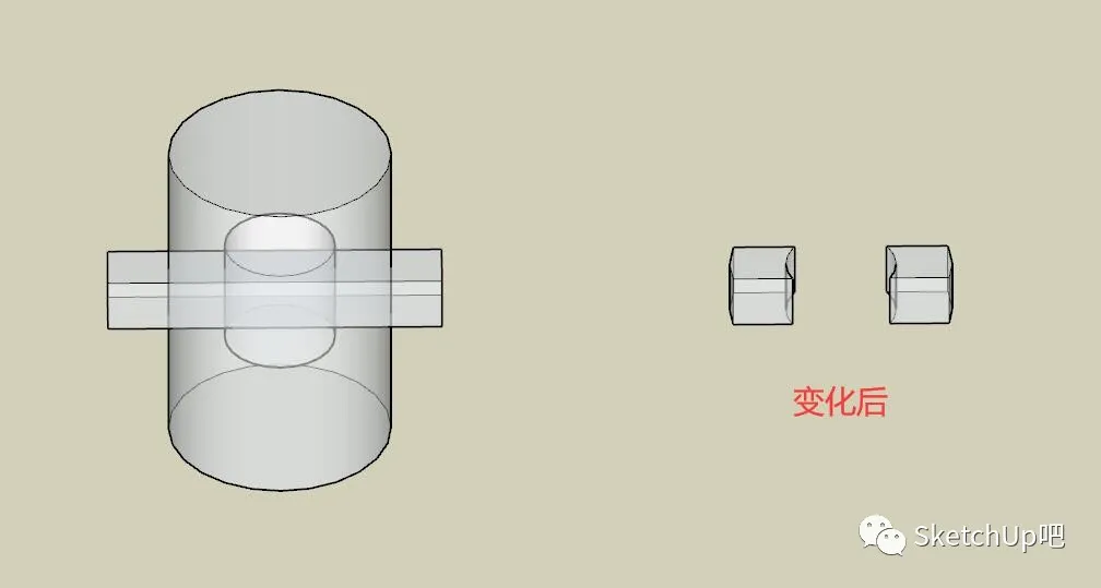 SketchUp实体工具竟然这么强？