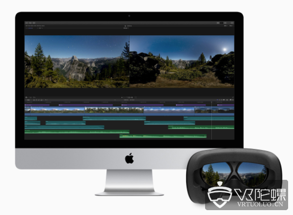 苹果的 Final  Cut  Pro  X  更新，支持360度视频剪辑功能