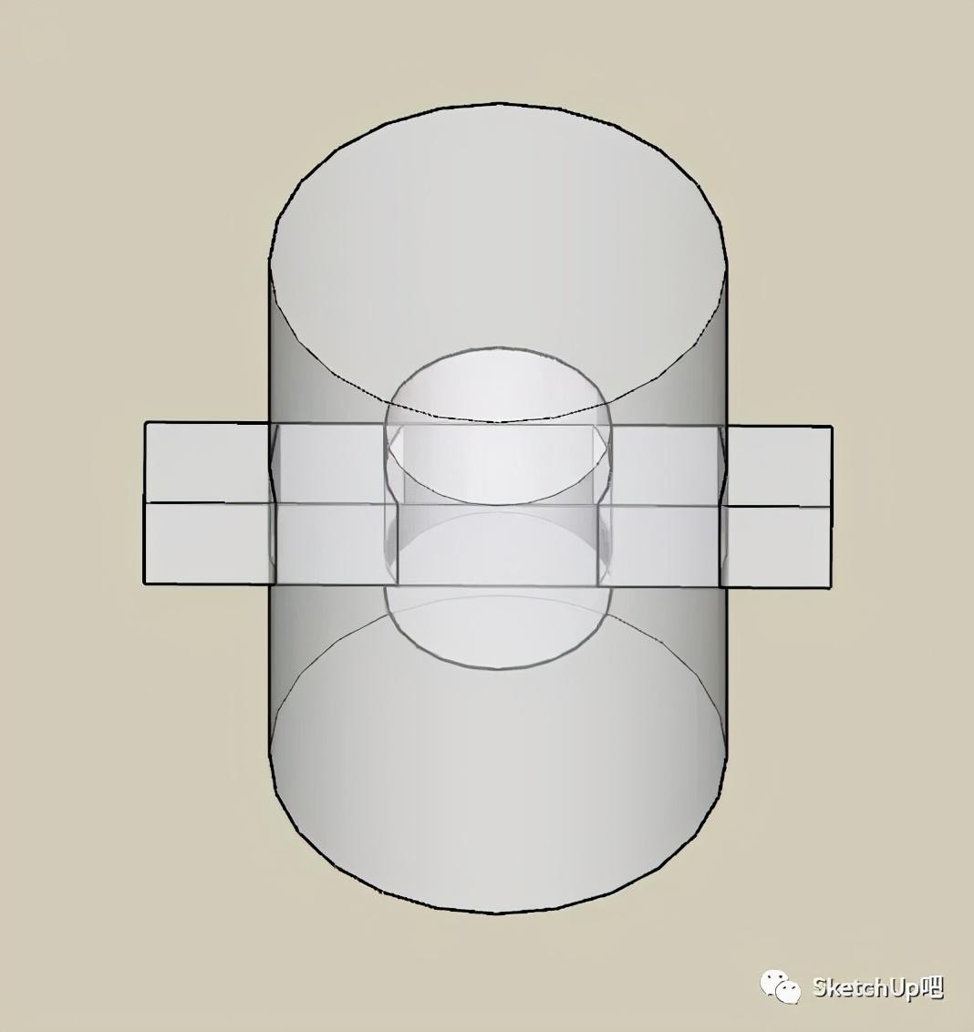 SketchUp实体工具竟然这么强？