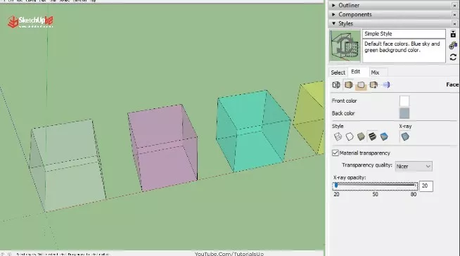 你还不知道的SketchUp建模小技能