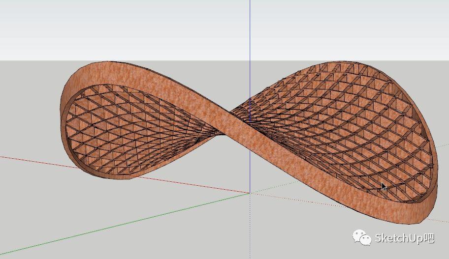 SketchUp建模异形曲面，原来这么简单