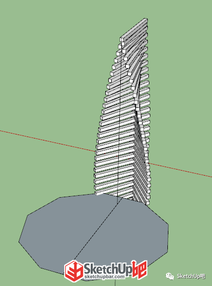 都让让，1分钟SU建模秀到你哭泣