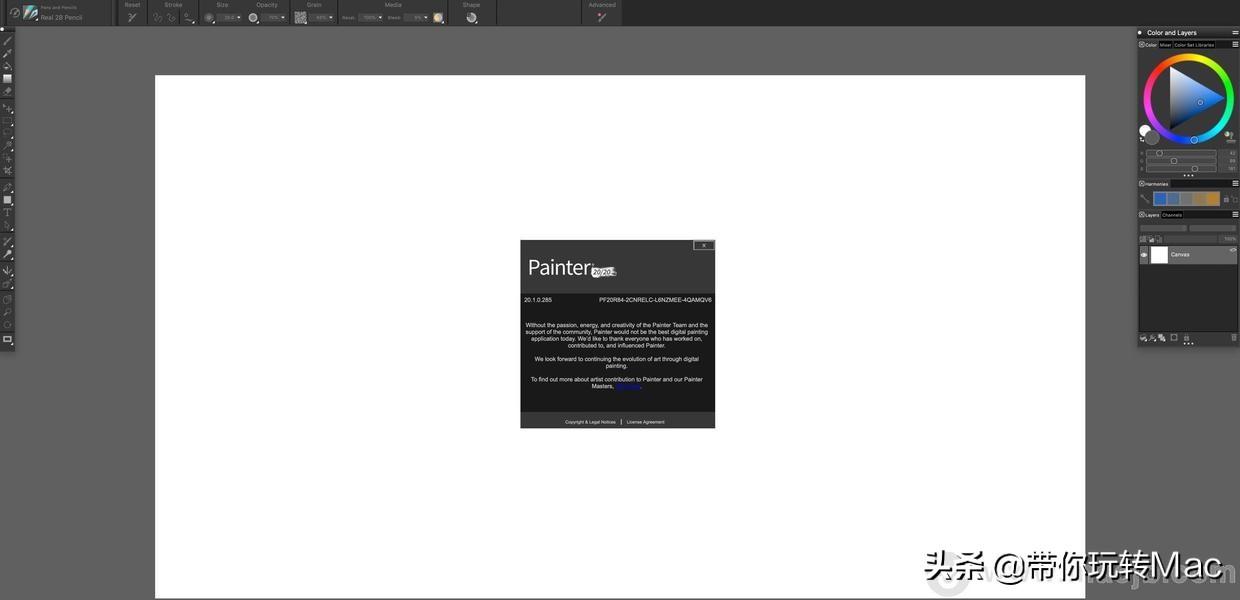 Mac专业美术绘画软件----Corel  Painter  2020