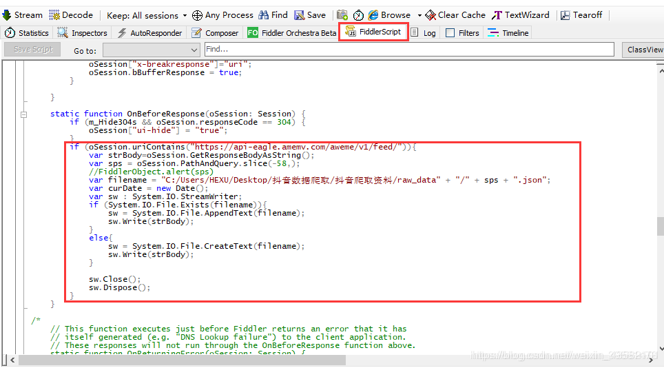 教你用 Python+Fiddler  爬取并下载抖音小姐姐视频