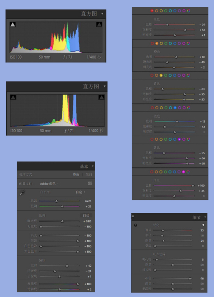 9 款 LR  万能调色公式，一次性 get