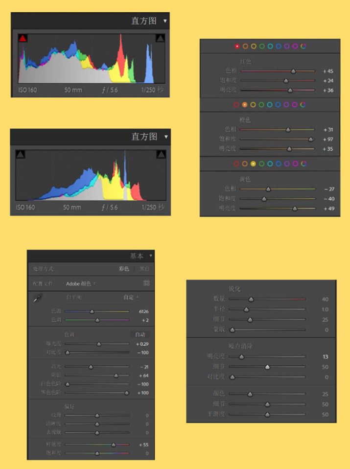 9 款 LR  万能调色公式，一次性 get