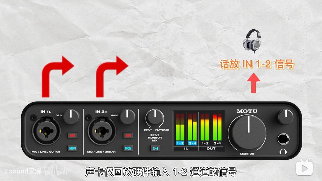 入门必看！MOTU  M系列声卡主要功能详解