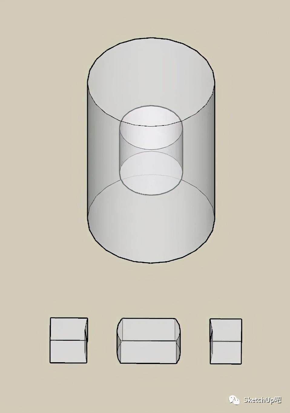 SketchUp实体工具竟然这么强？