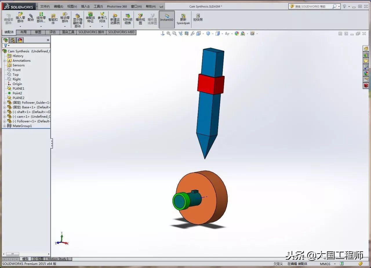 SolidWorks  Motion运动仿真教程，这套教程共700M，包含所需零件