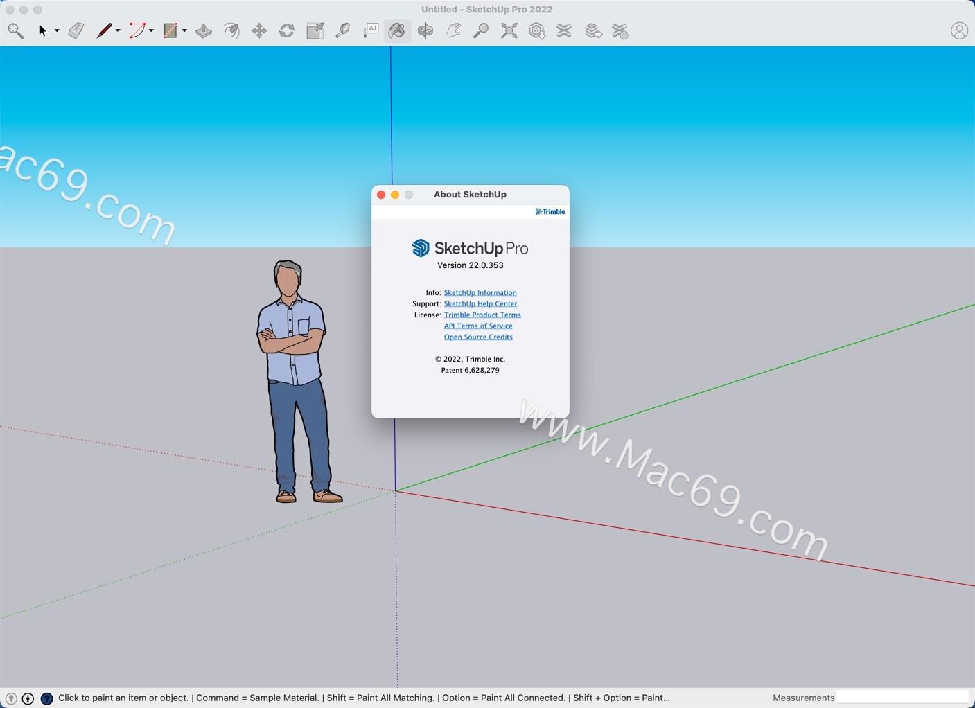 亲测好用的草图大师SketchUp  Pro  2022 for  Mac