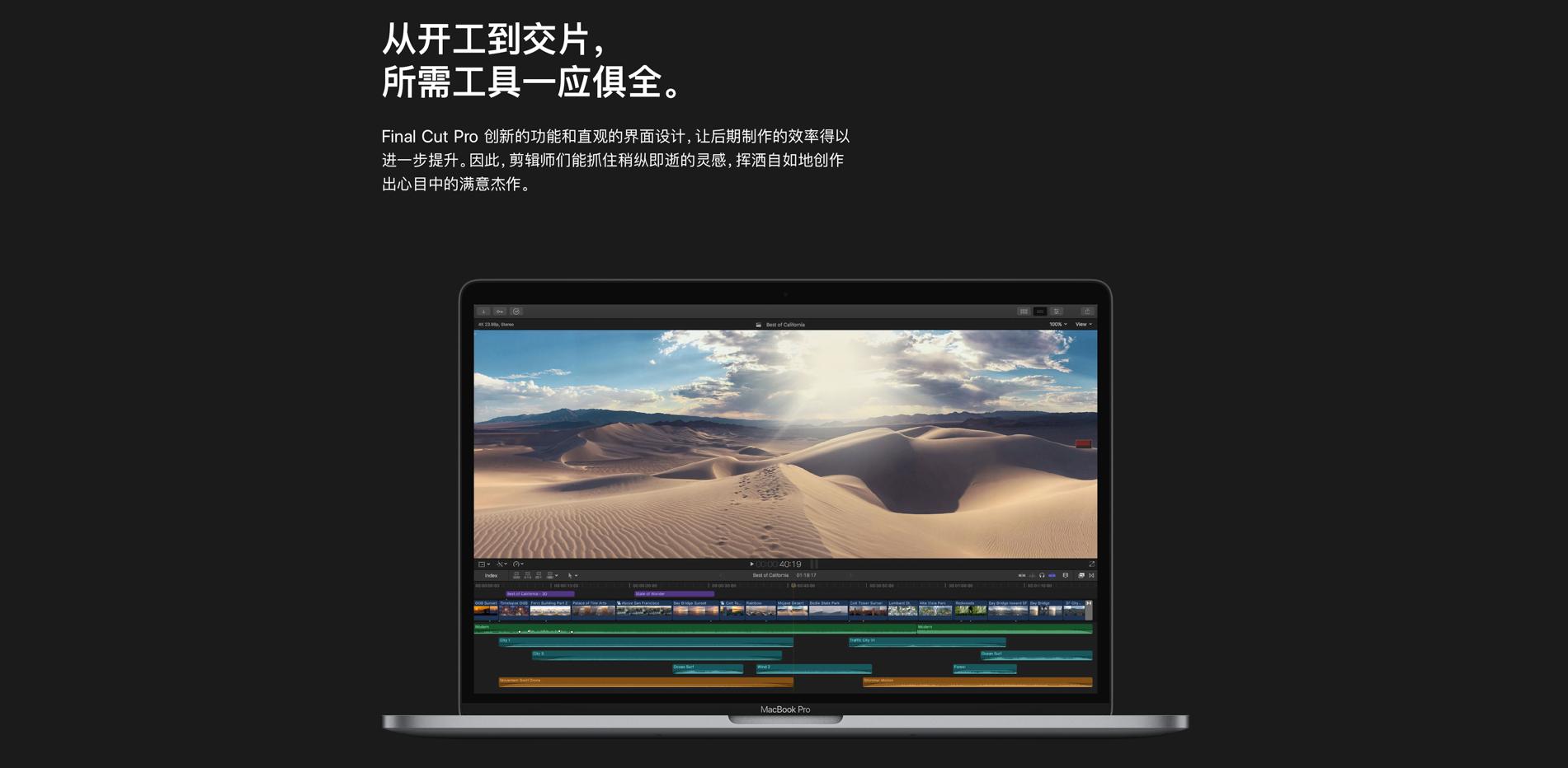 价值1998的视频剪辑软件 Final  Cut  Pro  X免费送给您