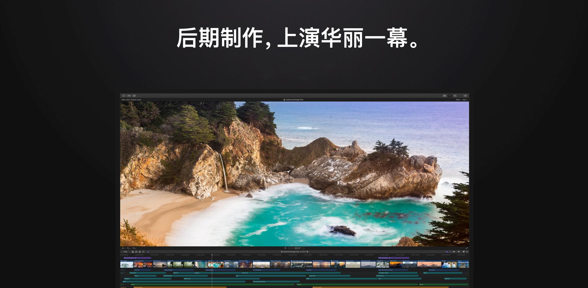 价值1998的视频剪辑软件 Final  Cut  Pro  X免费送给您