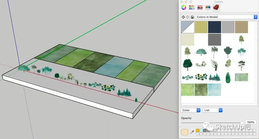 SketchUp杀疯了！10分钟搞定城市景观图纸